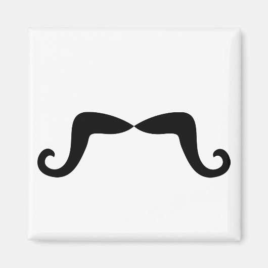Magnet de moustache (Devant)