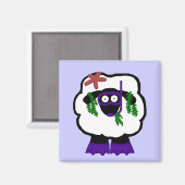 Magnet de mouton de tuba (Recto/Verso)