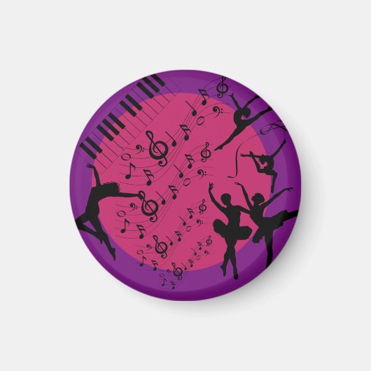 Magnet de musique (Devant)