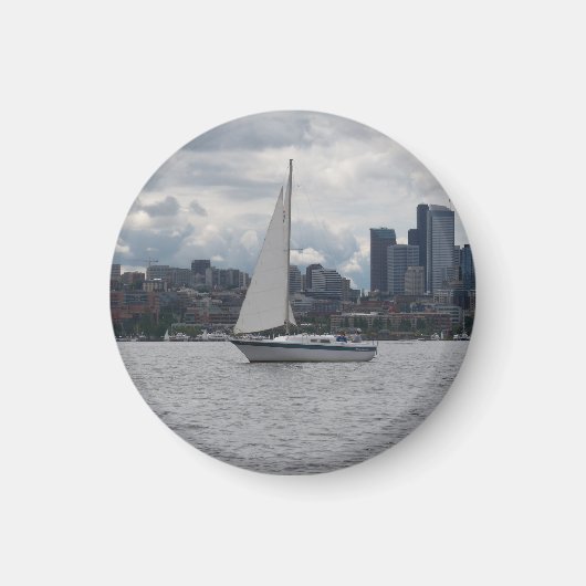 Magnet de navigation de Seattle (Devant)