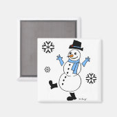 Magnet de neige (Recto/Verso)