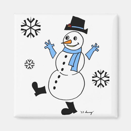 Magnet de neige (Devant)