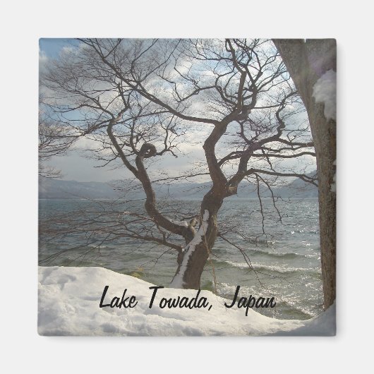 Magnet de neige du lac Towada (Devant)