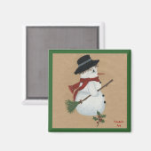 Magnet de neige du pays (Recto/Verso)