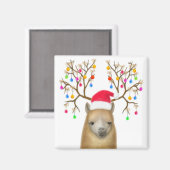 Magnet de Noël Alpaca (Recto/Verso)