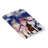 Magnet de Noël avec Musique Gnomes (Côté Droit)