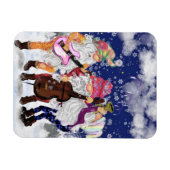 Magnet de Noël avec Musique Gnomes (Horizontal)