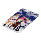 Magnet de Noël avec Musique Gnomes (Côté Gauche)