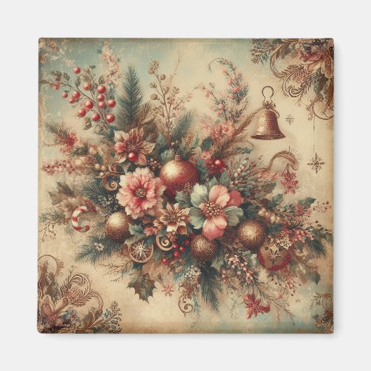 Magnet de Noël classique (Devant)