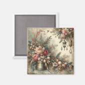Magnet de Noël classique (Recto/Verso)