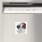 Magnet de Noël de Jersey Père Noël (In Situ (Lave-vaisselle))