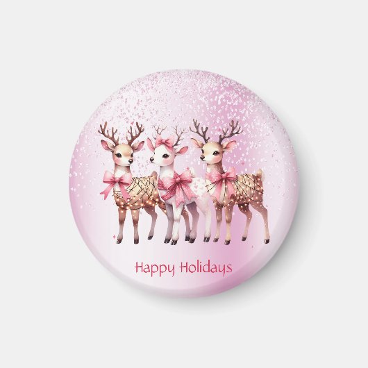 Magnet de Noël Deer (Devant)