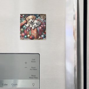 Magnet de Noël des marionnettes