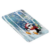 Magnet de Noël Joyeux pingouin - Amusant (Côté Droit)