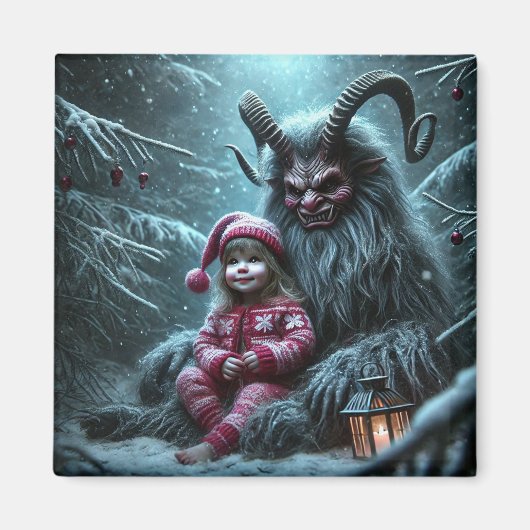 Magnet de Noël Krampus (Devant)