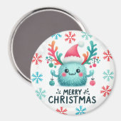 Magnet de Noël moelleux (Recto/Verso)