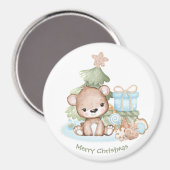 Magnet de Noël personnalisé (Recto/Verso)