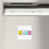 Magnet de nom de table périodique Karess (In Situ (Lave-vaisselle))