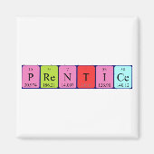 Magnet de nom de table périodique Prentice (Devant)