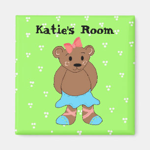 Magnet de nom d'ours