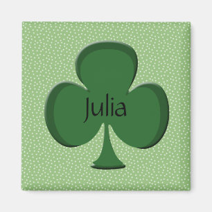 Magnet de noms de Shamrock Julia