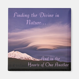 Magnet de nuage lenticulaire