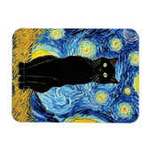 Magnet de nuit pour chat étoilé (Horizontal)
