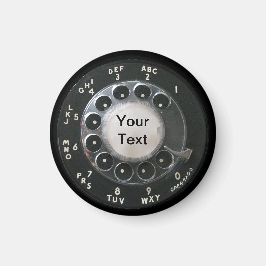 Magnet de numérotation téléphonique (Devant)