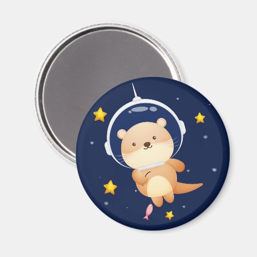 Magnet de Otter mignon (Recto/Verso)