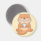 Magnet de Otter mignon (Recto/Verso)