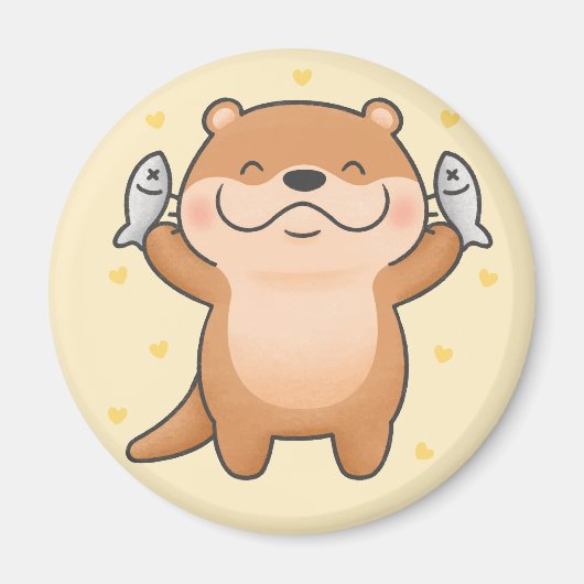 Magnet de Otter mignon (Devant)