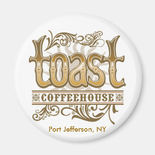 Magnet de pain grillé