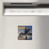Magnet de palmiers de San Diego (In Situ (Lave-vaisselle))