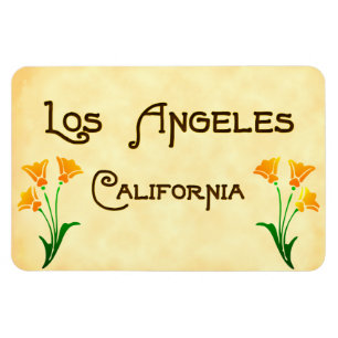 Magnet de papillons de Los Angeles California