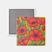 Magnet de papillons toscans (Recto/Verso)