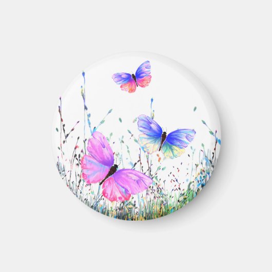 Magnet de papillons volants (Devant)