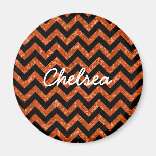 Magnet de Parties scintillant Chevron