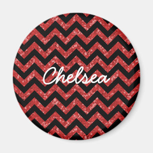 Magnet de Parties scintillant Chevron