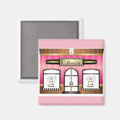 Magnet de pâtisserie français (Recto/Verso)