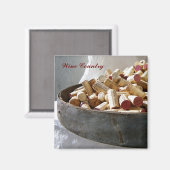 Magnet de pays du vin cool ! (Recto/Verso)