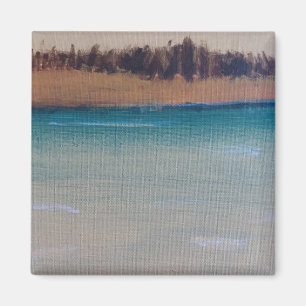 magnet de peinture de la scène de l'eau par jamie