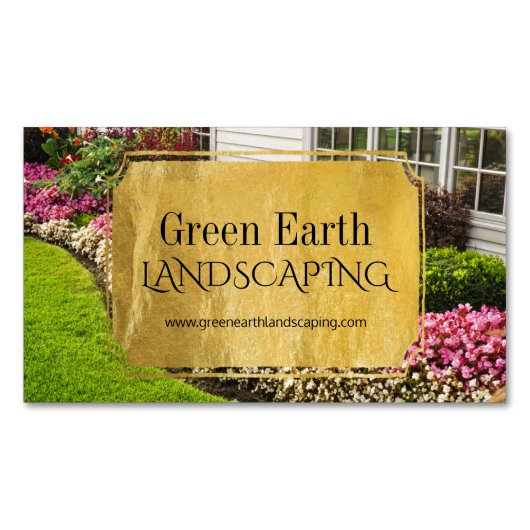 Magnet de pelouse et de jardin (devant)