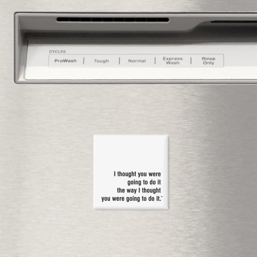 Magnet de pensée (In Situ (Lave-vaisselle))