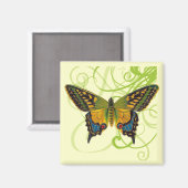 Magnet de persiennes papillon (Recto/Verso)