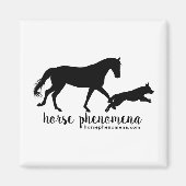 Magnet de Phénomène de cheval (Devant)