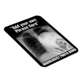 MAGNET DE PHOTO DE BOMBE RADIOLOGISTE PERSONNALISA (Côté Droit)