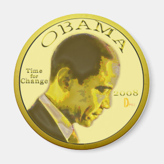 Magnet de pièces OBAMA
