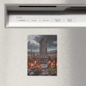 Magnet de pierre d'Halloween (In Situ (Lave-vaisselle))