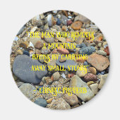 Magnet de pierres d'inspiration (Devant)