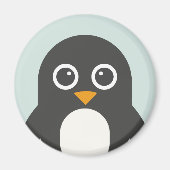 Magnet de pingouin mignon (Devant)